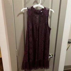 Maroon dress